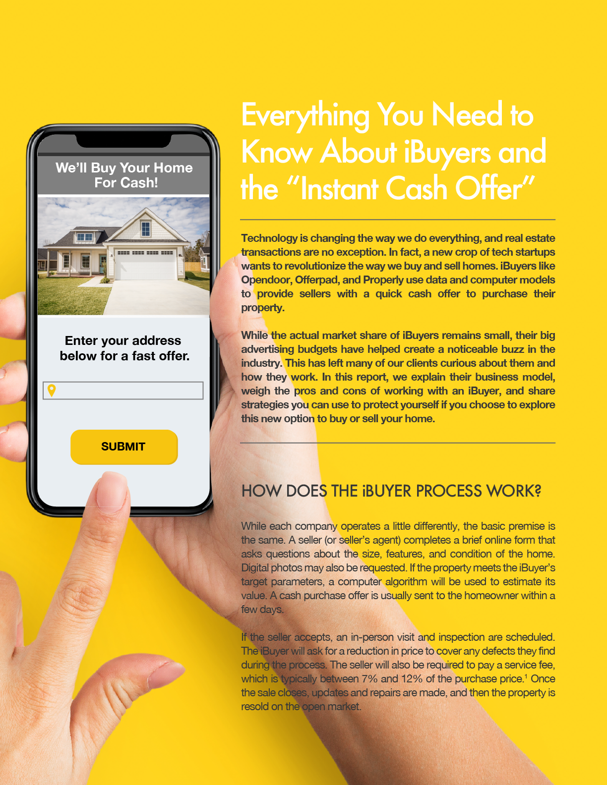 Everything You Need to Know About iBuyers and the "Instant Cash Offer"