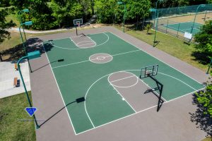 Spring Trails Basketball court Diamond Homes Realty
