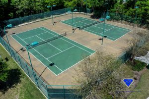 Spring Trails Tennis court Diamond Homes Realty