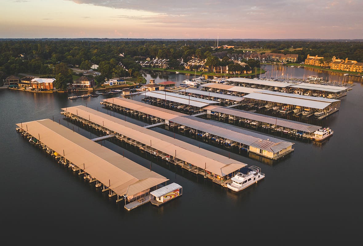 Walden Yacht Club and the private Marina